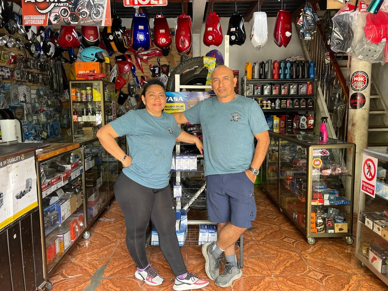 Fundadores de MultirepuestosRG en Juigalpa